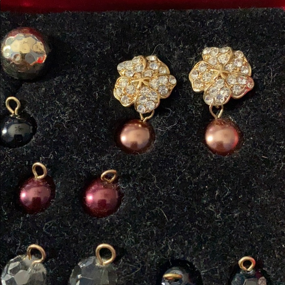 *RARE* NIB Kenneth Jay Lane earring set - Picture 2 of 5